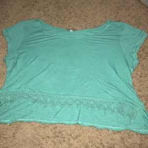 Blue Charlotte Russe Top